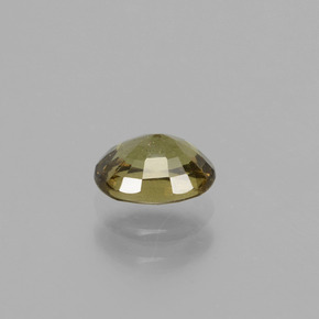 Color-Change Garnet Gemstone in 5.9 x 4.7 mm Size for Sale, Color-Change Garnet Stone in Greenish Brown To Red Pink Color