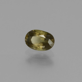 0.62 ct Color-Change Color-Change Garnet Stone, Natural Color-Change Garnet in Oval Facet Shape for Sale