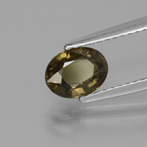 1.14 ct Multicolor Color-Change Garnet Stone, Natural Color-Change Garnet in Oval Facet Shape for Sale