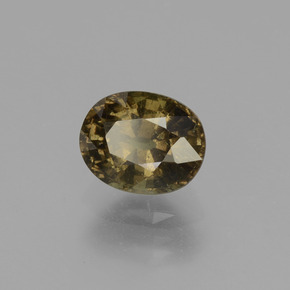 1.73 ct Multicolor Color-Change Garnet Stone, Natural Color-Change Garnet in Oval Facet Shape for Sale
