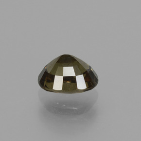 Color-Change Garnet Gemstone in 7.5 x 6 mm Size for Sale, Color-Change Garnet Stone in Greenish Brown To Red Pink Color