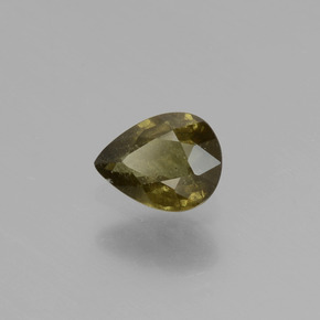 0.50 ct Multicolor Color-Change Garnet Stone, Natural Color-Change Garnet in Pear Facet Shape for Sale