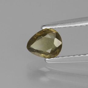 0.55 ct Multicolor Color-Change Garnet Stone, Natural Color-Change Garnet in Pear Facet Shape for Sale