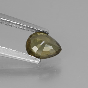 Color-Change Garnet Gemstone in 5.7 x 4.8 mm Size for Sale, Color-Change Garnet Stone in Greenish Brown To Red Pink Color