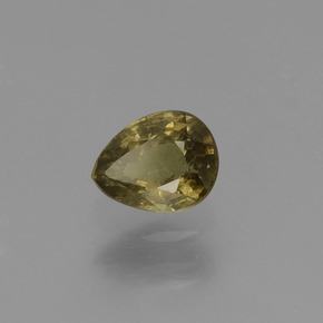 0.59 ct Multicolor Color-Change Garnet Stone, Natural Color-Change Garnet in Pear Facet Shape for Sale