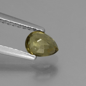 Color-Change Garnet Gemstone in 5.5 x 4.3 mm Size for Sale, Color-Change Garnet Stone in Greenish Brown To Red Pink Color