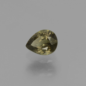 0.52 ct Multicolor Color-Change Garnet Stone, Natural Color-Change Garnet in Pear Facet Shape for Sale