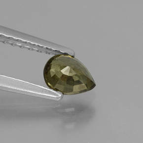 Color-Change Garnet Gemstone in 5.2 x 4.1 mm Size for Sale, Color-Change Garnet Stone in Greenish Brown To Red Pink Color