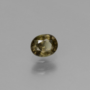 0.53 ct Multicolor Color-Change Garnet Stone, Natural Color-Change Garnet in Oval Facet Shape for Sale