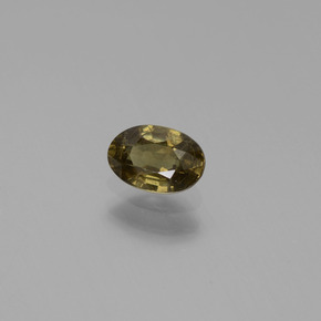 0.54 ct Multicolor Color-Change Garnet Stone, Natural Color-Change Garnet in Oval Facet Shape for Sale