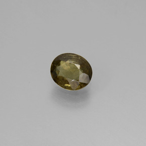 0.49 ct Multicolor Color-Change Garnet Stone, Natural Color-Change Garnet in Oval Facet Shape for Sale