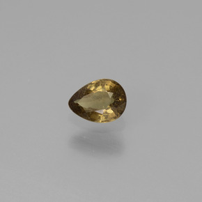 0.46 ct Multicolor Color-Change Garnet Stone, Natural Color-Change Garnet in Pear Facet Shape for Sale