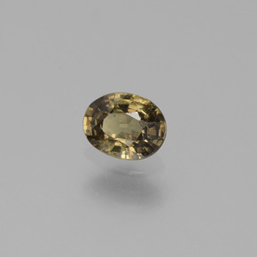 0.77 ct Brown Color-Change Garnet Stone, Natural Color-Change Garnet in Oval Facet Shape for Sale