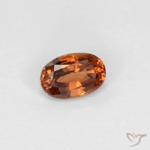 0.60 ct Brown Color-Change Garnet Stone, Natural Color-Change Garnet in Oval Facet Shape for Sale