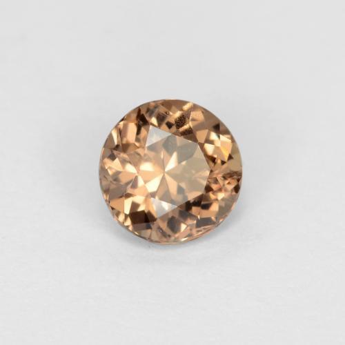 0.87 ct Brown Color-Change Garnet Stone, Natural Color-Change Garnet in Round Facet Shape for Sale