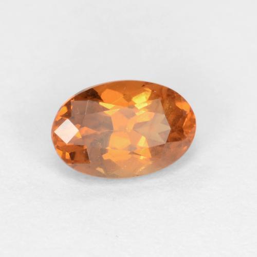 0.61 ct Brown Color-Change Garnet Stone, Natural Color-Change Garnet in Oval Facet Shape for Sale