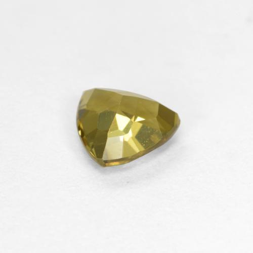 Color-Change Garnet Gemstone in 5.5 x 5.4 mm Size for Sale, Color-Change Garnet Stone in Golden Yellow Color
