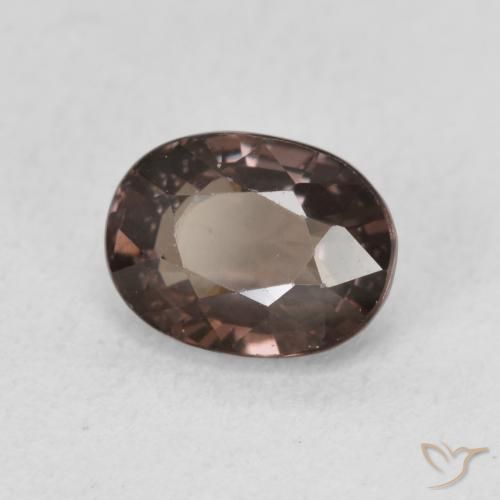 1.58 ct Brown Color-Change Garnet Stone, Natural Color-Change Garnet in Oval Facet Shape for Sale