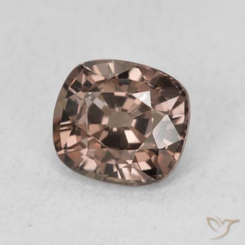 1.02 ct Brown Color-Change Garnet Stone, Natural Color-Change Garnet in Cushion-Cut Shape for Sale