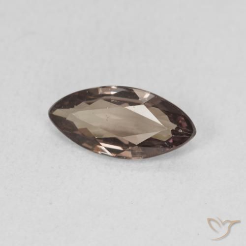 1.23 ct Brown Color-Change Garnet Stone, Natural Color-Change Garnet in Marquise Facet Shape for Sale