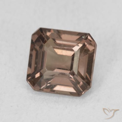 0.97 ct Brown Color-Change Garnet Stone, Natural Color-Change Garnet in Octagon Step Cut Shape for Sale
