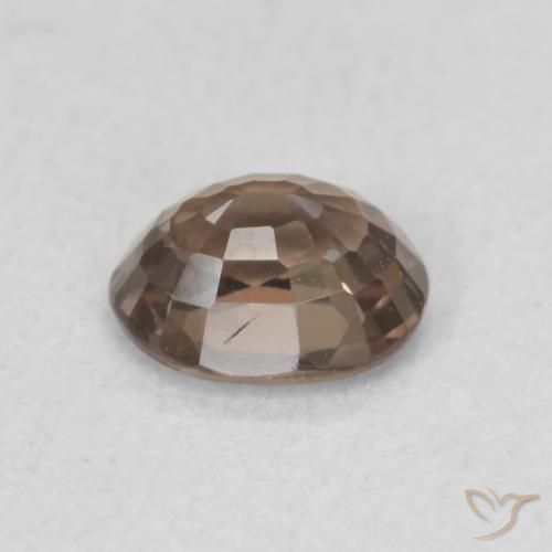 Color-Change Garnet Gemstone in 6 x 4.7 mm Size for Sale, Color-Change Garnet Stone in Medium Light Brown Color