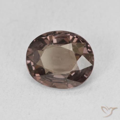 1.76 ct Brown Color-Change Garnet Stone, Natural Color-Change Garnet in Oval Facet Shape for Sale