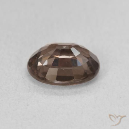 Color-Change Garnet Gemstone in 7.9 x 6.7 mm Size for Sale, Color-Change Garnet Stone in Medium Light Brown Color