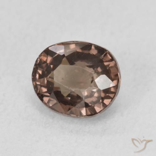 1.07 ct Brown Color-Change Garnet Stone, Natural Color-Change Garnet in Oval Facet Shape for Sale