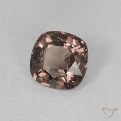1.05 ct Brown Color-Change Garnet Stone, Natural Color-Change Garnet in Cushion-Cut Shape for Sale