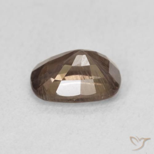 Color-Change Garnet Gemstone in 7.7 x 5.3 mm Size for Sale, Color-Change Garnet Stone in Medium Light Brown Color