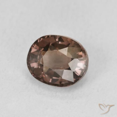 1.50 ct Brown Color-Change Garnet Stone, Natural Color-Change Garnet in Oval Facet Shape for Sale