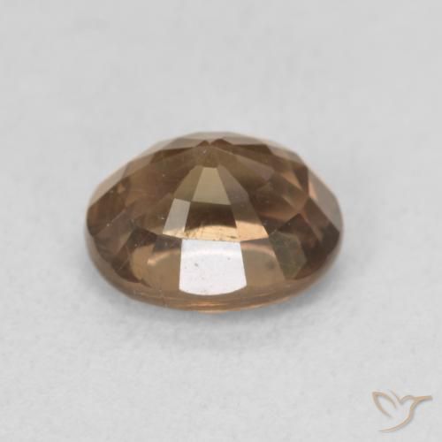 Color-Change Garnet Gemstone in 7.5 x 6 mm Size for Sale, Color-Change Garnet Stone in Dark Brown Color
