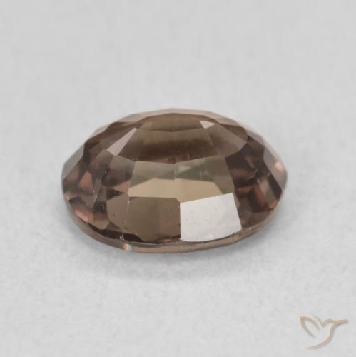 Color-Change Garnet Gemstone in 6.8 x 5.6 mm Size for Sale, Color-Change Garnet Stone in Medium Light Brown Color