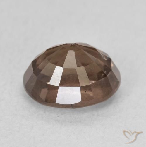 Color-Change Garnet Gemstone in 7.2 x 5.6 mm Size for Sale, Color-Change Garnet Stone in Medium Light Brown Color