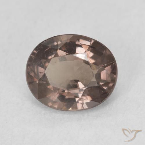 1.15 ct Brown Color-Change Garnet Stone, Natural Color-Change Garnet in Oval Facet Shape for Sale