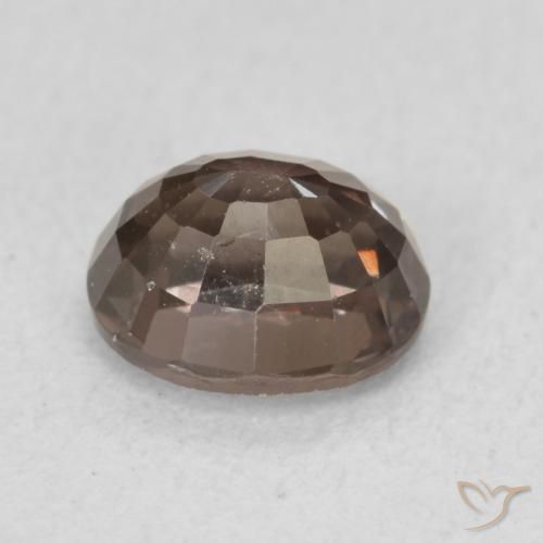 Color-Change Garnet Gemstone in 6.6 x 5.5 mm Size for Sale, Color-Change Garnet Stone in Dark Brown Color