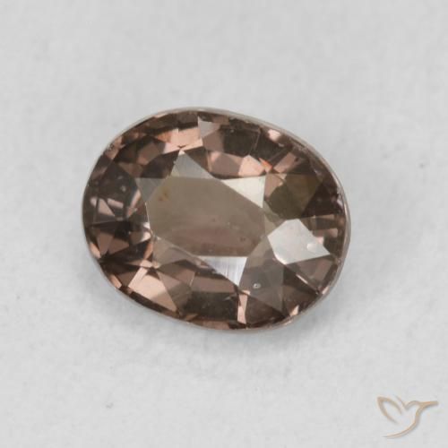 0.97 ct Brown Color-Change Garnet Stone, Natural Color-Change Garnet in Oval Facet Shape for Sale