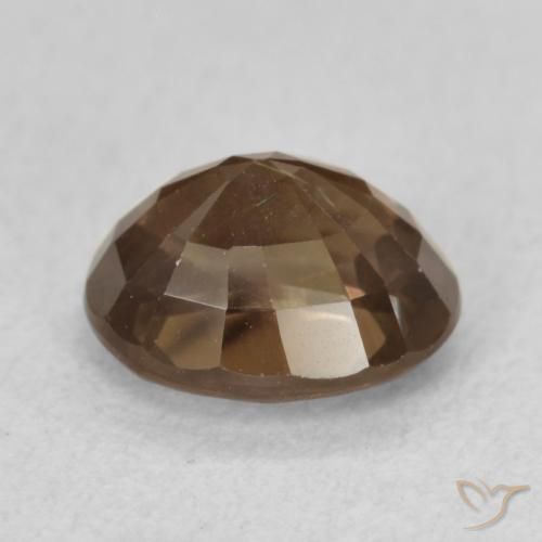 Color-Change Garnet Gemstone in 7.2 x 5.8 mm Size for Sale, Color-Change Garnet Stone in Dark Brown Color