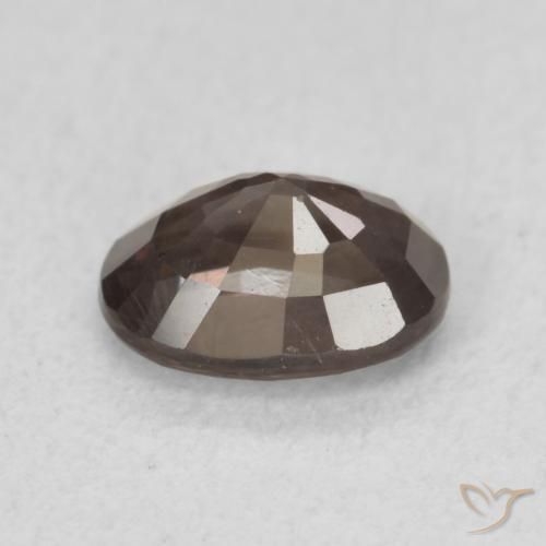 Color-Change Garnet Gemstone in 7 x 5 mm (calibrated) Size for Sale, Color-Change Garnet Stone in Dark Brown Color