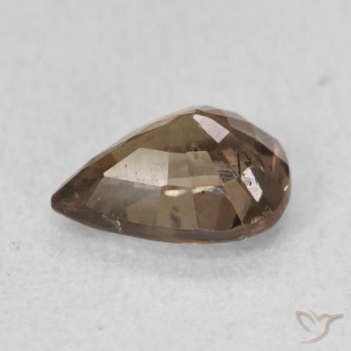 Color-Change Garnet Gemstone in 7.2 x 5.4 mm Size for Sale, Color-Change Garnet Stone in Dark Brown Color