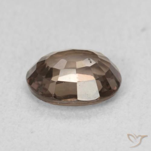 Color-Change Garnet Gemstone in 6.6 x 5.1 mm Size for Sale, Color-Change Garnet Stone in Dark Brown Color