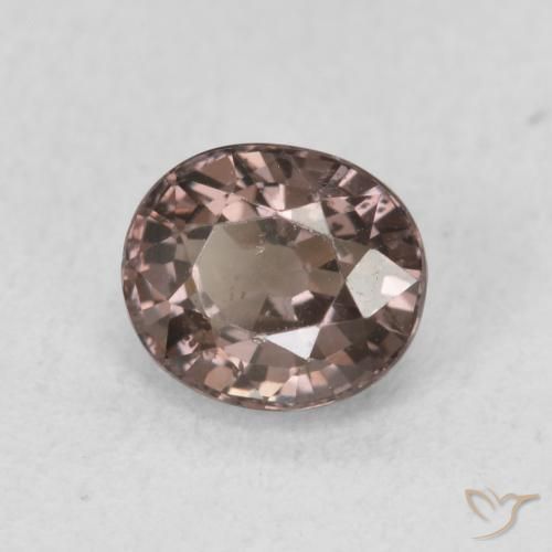 1.00 ct Brown Color-Change Garnet Stone, Natural Color-Change Garnet in Oval Facet Shape for Sale