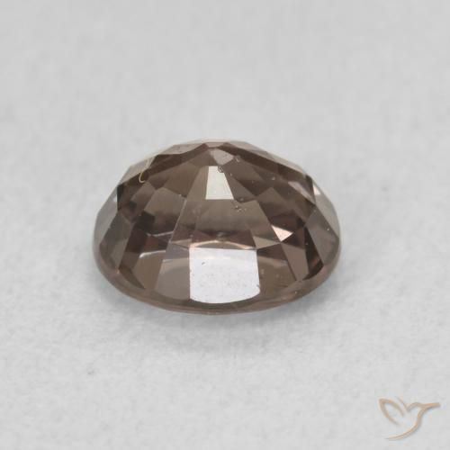 Color-Change Garnet Gemstone in 5.8 x 5 mm Size for Sale, Color-Change Garnet Stone in Dark Brown Color