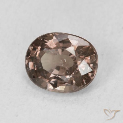 0.97 ct Brown Color-Change Garnet Stone, Natural Color-Change Garnet in Oval Facet Shape for Sale