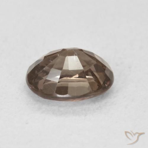 Color-Change Garnet Gemstone in 6.2 x 5 mm Size for Sale, Color-Change Garnet Stone in Dark Brown Color