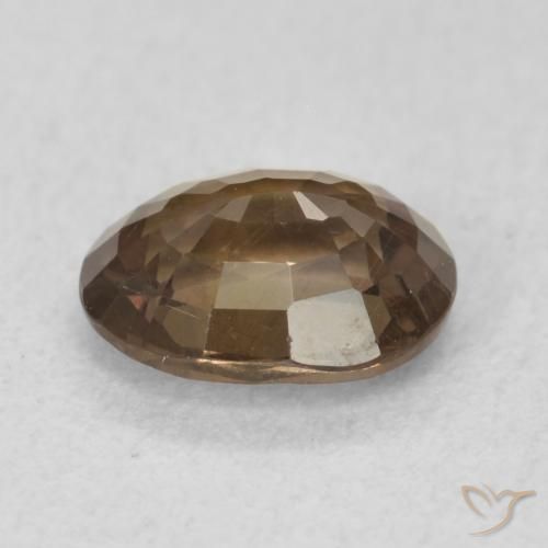 Color-Change Garnet Gemstone in 7.2 x 5.6 mm Size for Sale, Color-Change Garnet Stone in Dark Brown Color