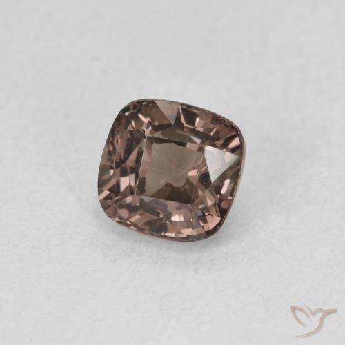 1.03 ct Brown Color-Change Garnet Stone, Natural Color-Change Garnet in Cushion-Cut Shape for Sale