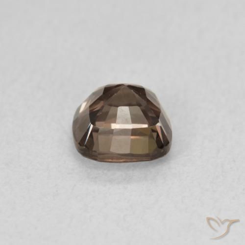 Color-Change Garnet Gemstone in 5.3 x 5.1 mm Size for Sale, Color-Change Garnet Stone in Medium Light Brown Color