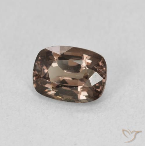 1.17 ct Brown Color-Change Garnet Stone, Natural Color-Change Garnet in Cushion-Cut Shape for Sale